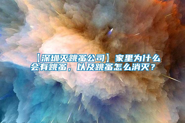 【深圳滅跳蚤公司】家里為什么會(huì)有跳蚤，以及跳蚤怎么消滅？