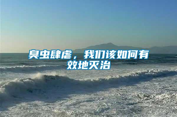 臭蟲肆虐，我們?cè)撊绾斡行У販缰?/></p>
             <p style=