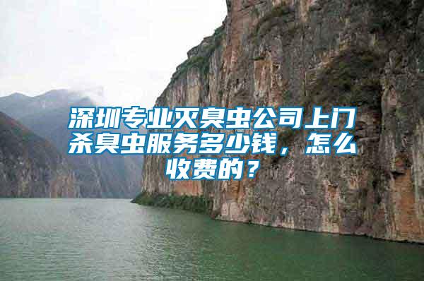 深圳專業(yè)滅臭蟲(chóng)公司上門殺臭蟲(chóng)服務(wù)多少錢，怎么收費(fèi)的？