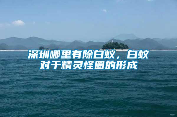 深圳哪里有除白蟻，白蟻對于精靈怪圈的形成