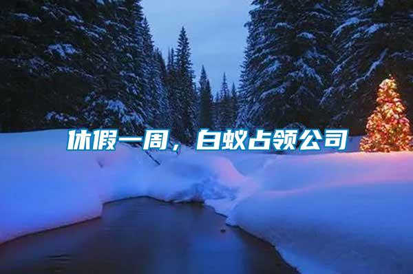 休假一周，白蟻占領公司