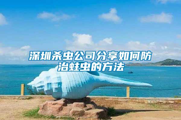 深圳殺蟲(chóng)公司分享如何防治蛀蟲(chóng)的方法