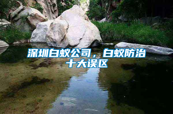 深圳白蟻公司，白蟻防治十大誤區(qū)